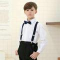Fashionable Broad Strip Adjustable Suspender with  Bow Tie for kids. 