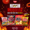 Nissin Gekikara Ramen Noodles (Hot Chicken, Premium Extra Hot Chicken, Hot Spicy) - Each Pack (109g) – Intense Heat - Bold Flavor - Indonesian Noodles - Imported Noodles - Instant Ramen Noodles - Flavour Of Your Choice. 