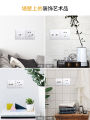 Hanton retro switch socket panel household lever Nordic antique switch wall socket panel 86 type. 