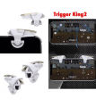 Universal Game King 2  Trigger Fire Button Smartphone Mobile Joystick Game L1 R1 for iPhone and Android, , Call of Duty/ Free Fire/ Knives Out/ Rules of Survival/ Survivor Royale/ Battle Royale/ PUBG/ Critical Ops. 