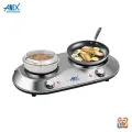 Anex Deluxe Hot plate AG-2062-66 Electric Stove Double - 2500 Watts Hotplate. 