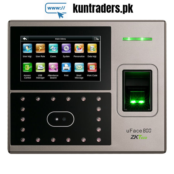 uFace 800 Plus Mlti-biometric Identification Time Attendance and Access Control Terminal