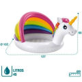 Swimming Pool For Kids Intex Unicorn design swimming Pool Size 50 X 40x27 Inch &127x102x69 cm For Ages 1-3 – Multicolor Model(57113). 