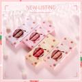 Dragon Ranee 3Pcs Dark Red Liquid Lipstick Set Matte B. 