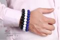 23.7cm 8 Pin Wristband Mobile Phone Cables Micro USB Type C Data Bead Bracelet Portable Charger for Iphone Cable Short. 