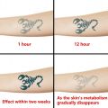 BRADOO Temporary Tattoo Ink Natural Long Lasting Organic Jagua Fruit Gel/Ink No Chemicals No Alcohol 10Ml Tattoo Stickers Y23. 