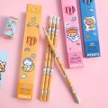 4pc Kids Graphite Pencil Cute Korean Japanese Stationery Sketch Drawing Kawaii Pencils for School Supplies Cheap Pen Wholesale. 