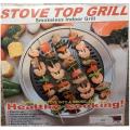 Stove Top Barbecue Grill - Nonstick BBQ  Smokeless Kitchen Home Indoor/ Outdoor BBQ, Stainless Steel with Double Coated Non Stick Surface Grill Pan for Roasting, Utensils Portable Korean Gas Grill Pan Household Plate BBQ Cooking Tool Sets. 