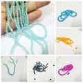 3 mm Faceted Rondell Chinese Crystal Glass Beads 100 plus pcs Craft Sets. 