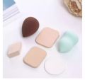 Beautious Makeup Sponges Pack of 6 Beauty Blending Sponges Cosmetic Powder Puff Facial Makeup Soft Sponges Random Colors & Shapes-Cosmetic Sponges. 