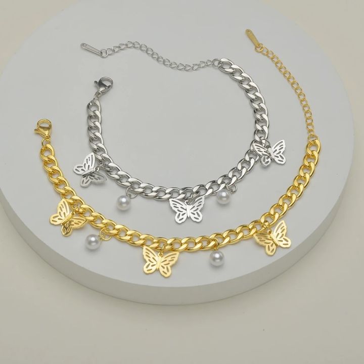 Double%20Layer%20Butterfly%20Pearl%20Bracelet%20%E2%80%93%20Adjustable%20Stainless%20Steel%20Jewellery%20for%20Women%20&%20Girls%20%7C%20Birthday%20Gift%20-%20Image%207