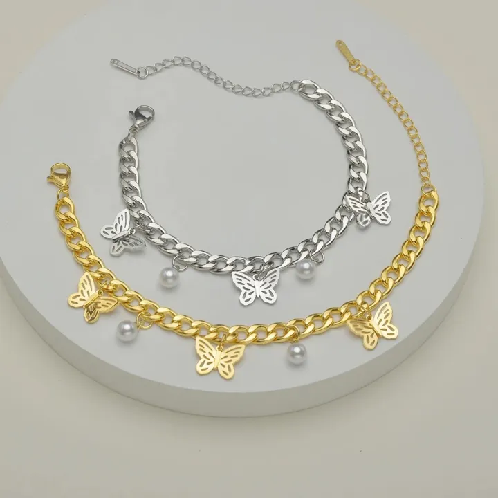 Double%20Layer%20Butterfly%20Pearl%20Bracelet%20%E2%80%93%20Adjustable%20Stainless%20Steel%20Jewellery%20for%20Women%20&%20Girls%20%7C%20Birthday%20Gift%20-%20Image%207
