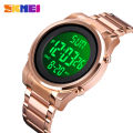 SKMEI Men Digital Watch Sports Fashion Stainless Steel Multifunction Waterproof Wristwatches 1611. 