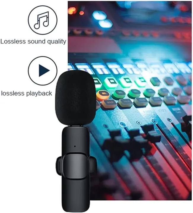 Wireless%20MIC%20Type%20C/IOS/Android/USB/AUX%203.5mm%20Mic%20K8/K9/K15/K35%20Wireless%20Single/Double%20Microphone%20For%20Interview,%20Vlogging%20,%20Podcast%20-%20Image%207