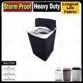 Heavy Duty Washing Machine Cover - 7kg to 15kg Available For ALL Models & Sizes Hitachi Super Asia Toshiba Samsung Kenwood Dawlance jackpot ittefaq Anex Indus West Point Diamond Asia Gaba Eco Star Boss kingson Top Load Full Automatic. 