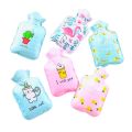 Mini Hot Water Bottle, Light and Handy Hot Water Bag Hand Warmer 100 ML Cartoon Hand Warm Water Bottle Cute Mini Hot Water Bottles Small Portable Hand Warmer Water Injection Storage Bag Tools. 