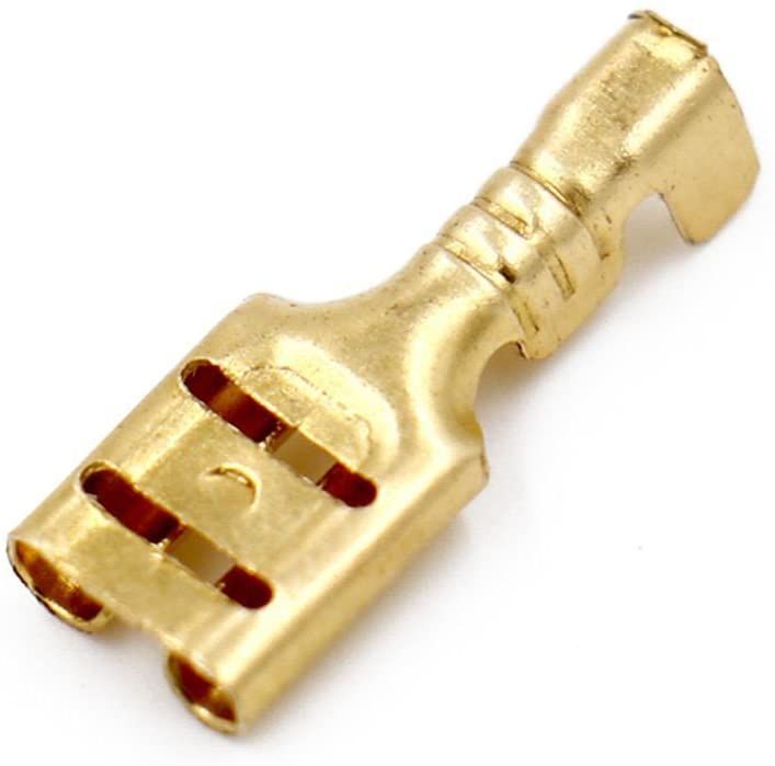 10%20pcs%206%20mm%20Electrical%20(Lex%20pin)%20Wire%20Cable%20Thimble%20Lugs%20Crimp%20Terminal%20Female%20Spade%20Thimble%20for%20Automobiles,%20Bike,%20Speaker,%20RO%20Water%20Purifier,%20Appliances,%20AC%20Wire%20Connector%20-%20Image%207