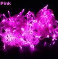 High Quality Fairy Lights Pink For Room Decoration / Birthday decoration items / outdoor lights / Mirror / garden decoration / lawn lights / Function / Wall / Curtain / Party / string lights / Non LED. 