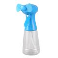 Fan with Water Spray Misting Fan Handheld - Misting Fan with Mist As  Operated Fan Water Bottle r(300Ml). 