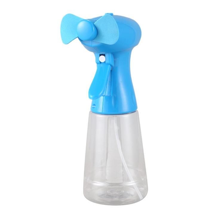 Fan with Water Spray Misting Fan Handheld - Misting Fan with Mist As  Operated Fan Water Bottle r(300Ml)