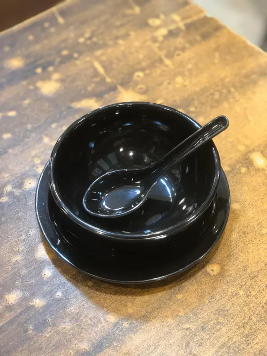 Melamine%2018%20Piece%20Soup%20bowl,%20Saucer%20and%20Spoons%20set%20-%20Image%203