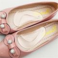 【FUN LIVE】 2Pcs Clear Kids Insole Orthotic Arch Support Insole Flat Foot Flatfoot Corrector Shoe Cushion Insert Silicone Gel Orthopedic Pad. 