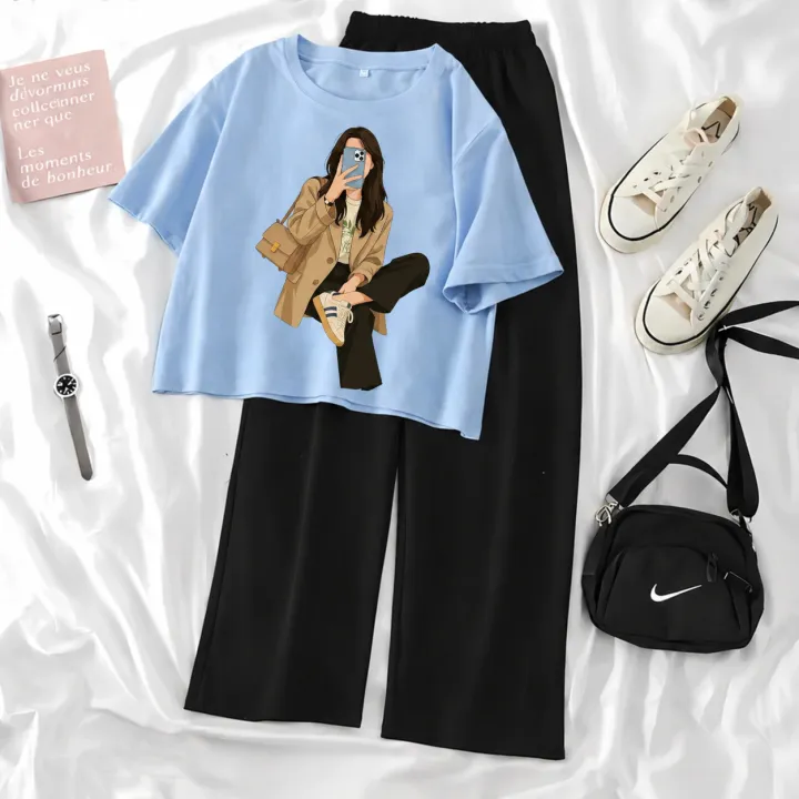 Palazzo%20Pants%20and%20Crop%20Top%20Set%20for%20Women%20%20Summer%20High%20Quality%20Fabric%20Casual%20Short%20Sleeve%20Style%20Multiple%20Colors%20Available%20-%20Image%202