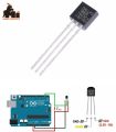 DS18B20 Temperature Sensor digital Arduino sensor. 