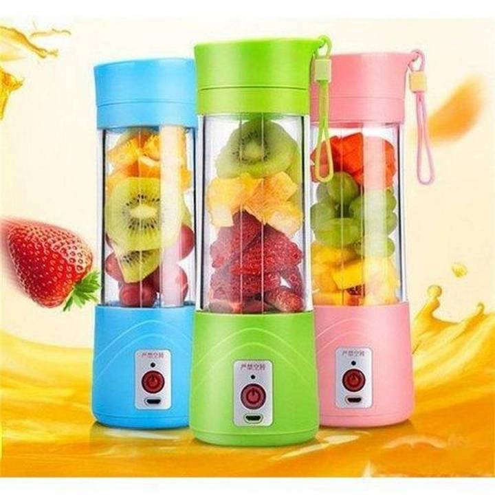 Portable Blender USB Rechargeable, Glass Juicer Cup