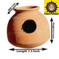 Fisher Parrot Breeding Nest Clay Pots. 