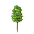 【Simple 3C】20 Pcs 70mm Scale Architectural Model Trees Railroad Layout Garden Landscape Scenery Miniatures Tree. 