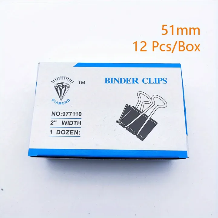 BataBata%2012%20Pcs/Box%20Large%20Binder%20Clips%20,%20Big%20Paper%20Clamps%20Clips%20For%20Office%20Supplies,Black%20Binder%20Clips%20-%20Image%207