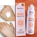 V7 Whitening Skin Fairness Spray Waterproof Hydration Sunscreen. 