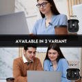 Fantech WMV11C / WMV21C Leviosa Air Wireless Lavalier Single / Dual Microphone With Noise Cancellation Reduction Omni Directional Mic Long 8Hrs Battery Charging Case Clip on Design For Vlogging Tiktok Youtube Intagram Video Shorts Reels (Only For Type C). 