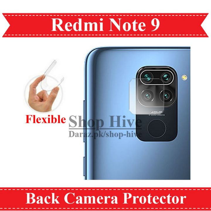 Xiaomi Redmi Mi Note 9 Back Camera 9H Gorilla Flexible Protector Best Quality