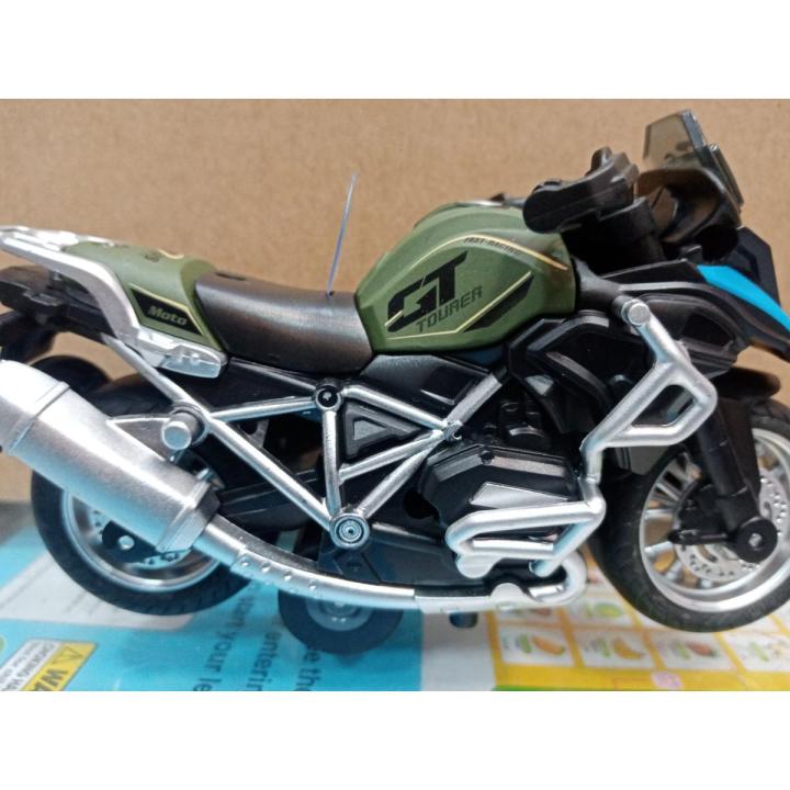 METAL BIKE LIGHT AND MUSIC TOY