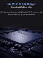 WiFi Card 5400Mbps PCIe WiFi 6E Card, Bluetooth 5.3, Intel WiFi 6E AX210 Chip, Tri-Bands(6GHz/5GHz/2.4GHz) Wireless WiFi 6 Card for PC, Support Windows 11/10(64Bit). 