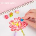 DELI Student Cute Eraser 1 Tube(20 Pcs) Kawaii Lovely Animal Set Stationery Color School Office Erase Supplies Kids Gift. 