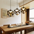 Triangle / Square Cube Shaped Hanging Light , Ceiling Light , Ceiling Lamp, Pendant Lamp, Pendant Light For Home, Office, TV Lounge, Bed Room, Led Light, Led Bulb, Filament Bulb (BULB NOT INCLUDED). 