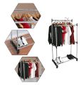 Cloth hanging stand - Double Pole  Floor Cloth Hanger - Cloth Drying Rack. 