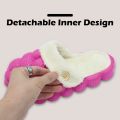 New Winter Warm Funny Bubble Slippers 2022 Flip Flop for Women Men Rose Slippers Massage Bubble Slides Soft EVA Waterproof Shoes. 