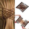 creative magic hair comb for women elastic rope disc hair clip fashion hair accessories. 