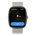 Zero® Qube Smartwatch 1.83 Inch Fluid Display | Swift UI Smart Watch | Bluetooth Fitness Tracker | Health Monitoring Smartwatch | Sports Modes | Smart Notifications | Custom Watch Faces | Android & iOS Compatible | 1 Year Warranty. 
