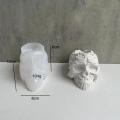 Epoxy Resin Skull Mold DIY Craft Handmade Mold Cement Mold Flowerpot Mold Silicone 3D Shape Resin Mold for Home Decor Garden. 