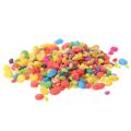 300Pcs Colorful Pebble Stones DIY Projects, Aquarium, Garden, Plants, Room Decoration, Art & Craft for Kids 9 Colors Size about 8mm. 