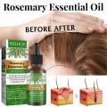 30ml Hair Oil Convenient Long Lasting Lightweight Rosemary Hair Essential Oil for Home Hair Loss Product Series. 