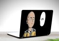 Saitama One Punch Man Ok Face Laptop Skin Vinyl Stickers Decal,12 13 14 15 15.6 inches Notebook Laptop Skin Sticker for all Laptops. 