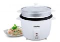 Original Geepas Electric Rice Cooker, White, 900Watts GRC4327N ( 2 Years Warranty ). 