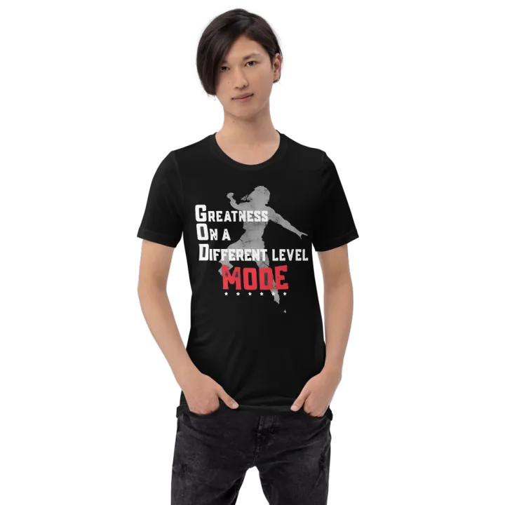 Roman%20Reigns%20"Greatness%20on%20a%20Different%20Level%20MODE"%20Premium%20Cotton%20T-Shirt%20-%20Image%203
