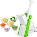 Brava Spring Slicer Vegetable Cutter Multifunctional high quality Vegetable Fruits Cutter -Vegetable Cutter and Slicer -Vegetable Slicer Cutter 5 in 1 Vegetable Peeler Cucumber Carrot Potato Slicer Peeler Grater. 